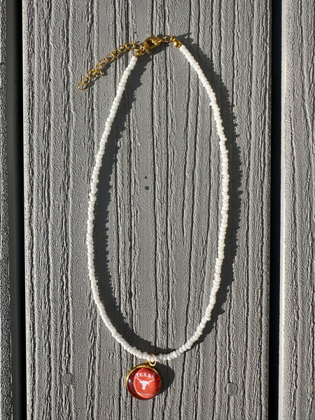 Glass Charm School Beaded Necklaces