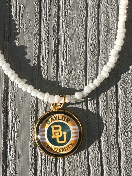 Glass Charm School Beaded Necklaces