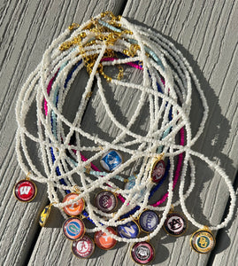 Glass Charm School Beaded Necklaces