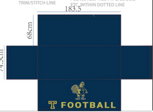 Trinity Football Fitted Tablecloth