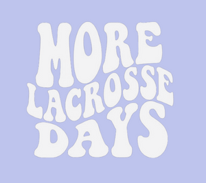 LIGHT PURPLE Lacrosse Days Sweatshirt