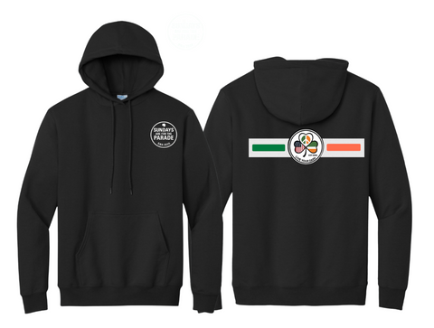 Black Hooded Sweatshirt