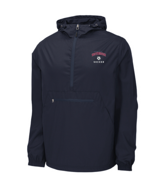 Navy 1/2 Zip Jacket