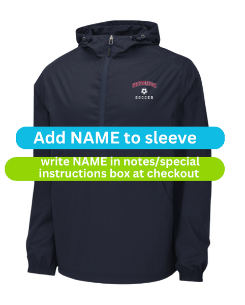 Navy 1/2 Zip Jacket