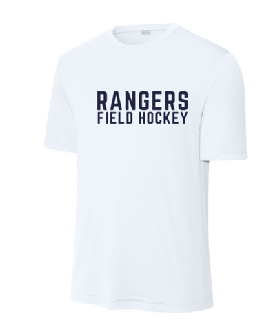 White Short Sleeve Performance Tshirt