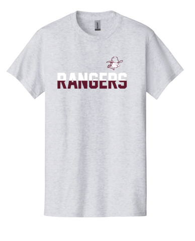 CLEARANCE T-shirt w/ RANGERS Split logo
