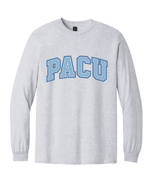 PACU Arched Logo Cotton Long Sleeve T Shirt