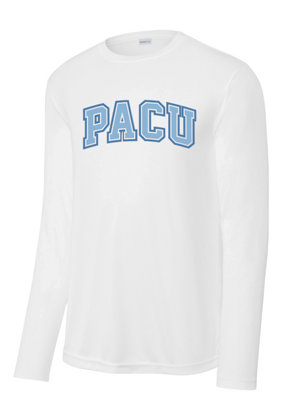 PACU Arched Logo Long Sleeve Performance T