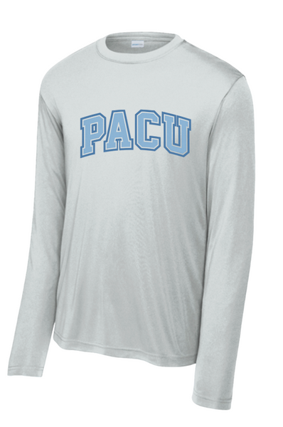 PACU Arched Logo Long Sleeve Performance T