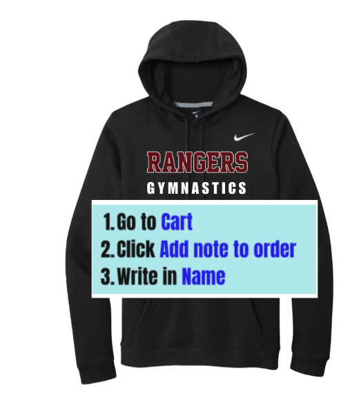 Black Nike Hooded Sweatshirt