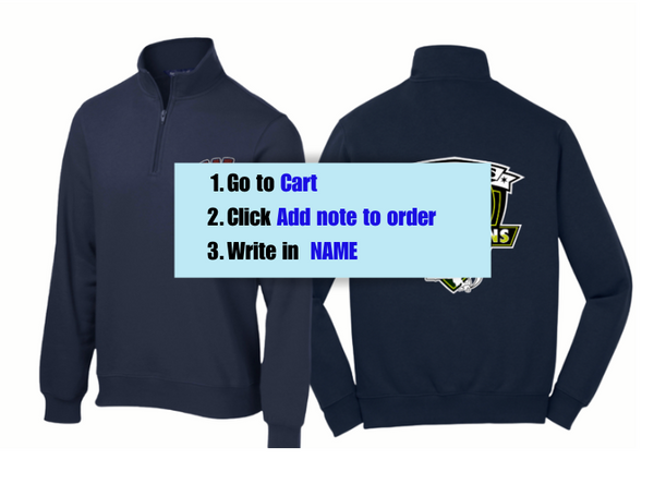 1/4 Zip Sweatshirt