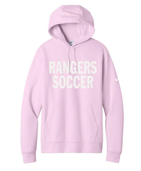 Pink Nike Hooded Sweatshirt