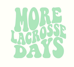 WHITE More Lacrosse Days Sweatshirt