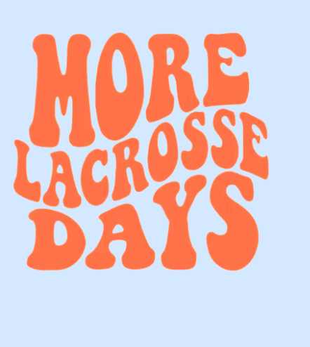 LIGHT BLUE Lacrosse Days Sweatshirt