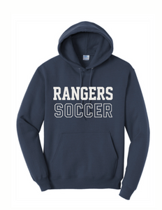 Fan Apparel Navy Hooded Sweatshirt