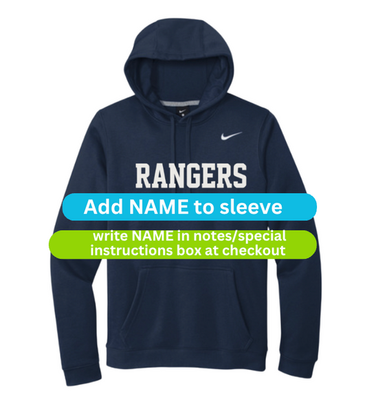 Team Navy Nike Hooded Sweatshirt