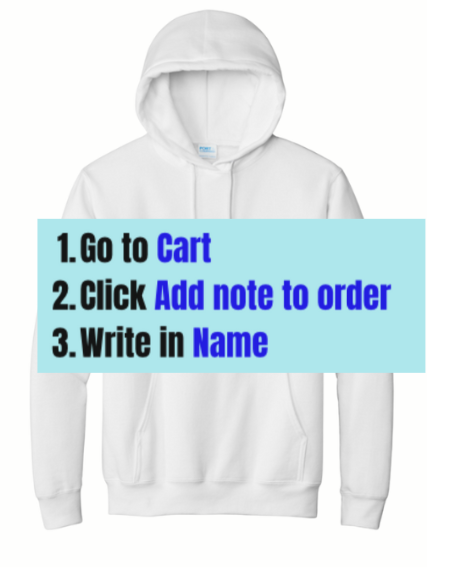 White Hooded Sweatshirt
