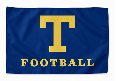 Trinity Football Small Flag 12x18"
