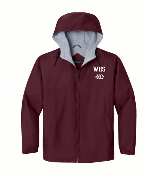 Maroon Full Zip Jacket