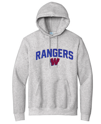 CLEARANCE Hooded Sweatshirt w/ RANGERS Logo