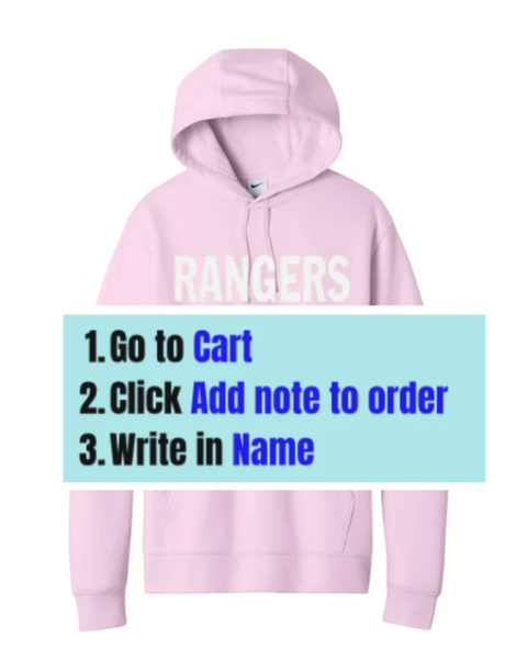 Pink Nike Hooded Sweatshirt