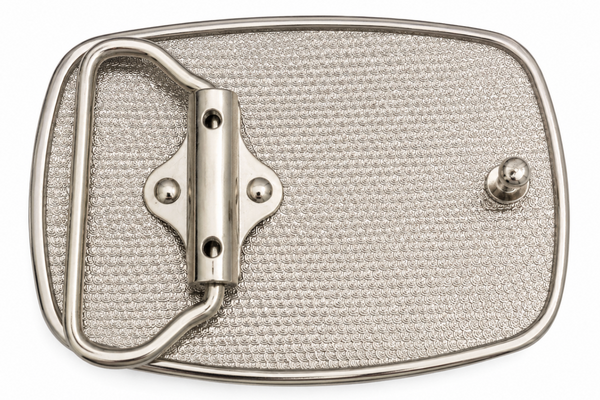 T Rhinestone Belt Buckle