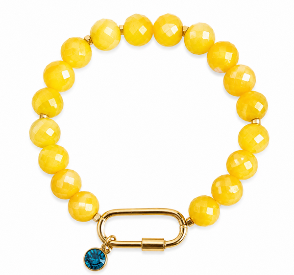 CLEARANCE Beaded Bracelet with Charm
