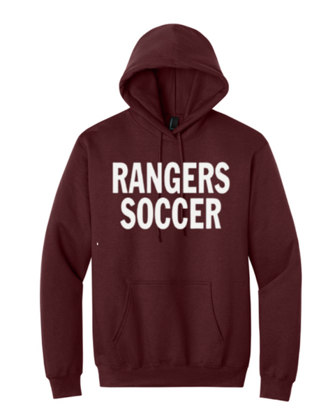 Maroon Hooded Sweatshirt