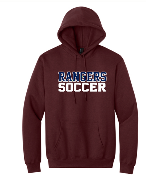 Maroon Hooded Sweatshirt