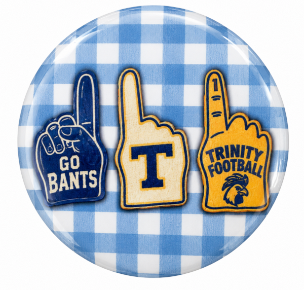 Trinity Game Day Button Pins