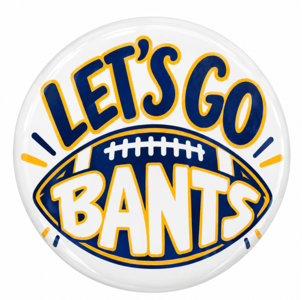 Trinity Game Day Button Pins