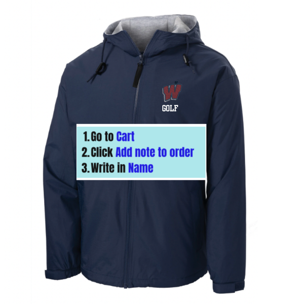 Navy Full Zip Jacket