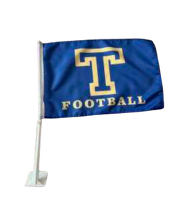 Trinity Football Car Flag