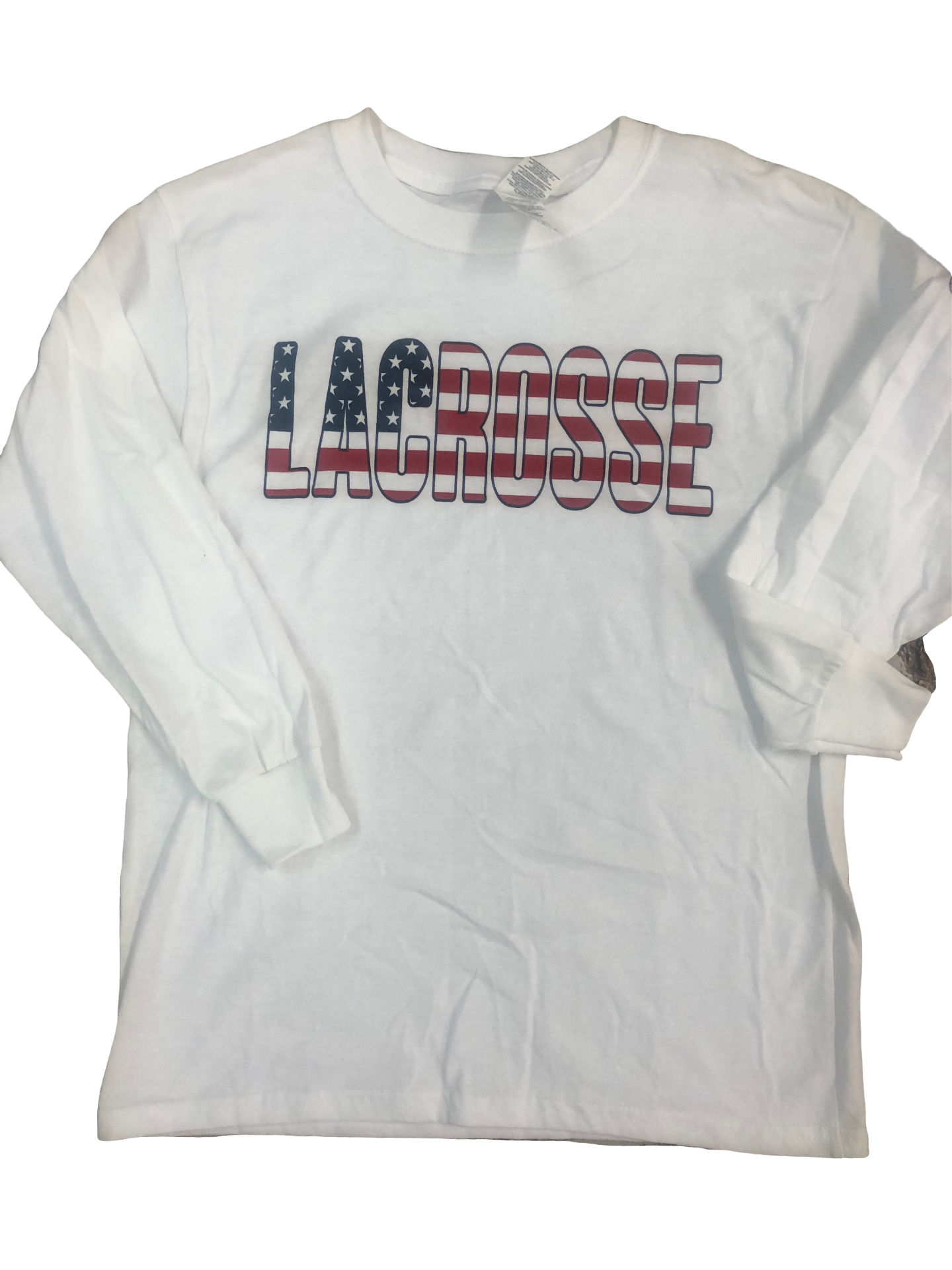 Long Sleeve USA Lacrosse T-Shirt